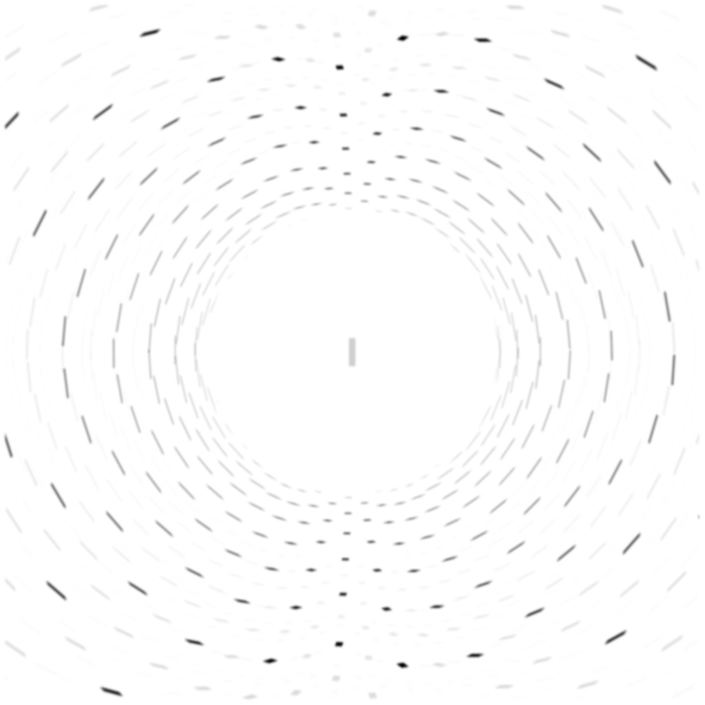 Laue transmission pattern for calcite