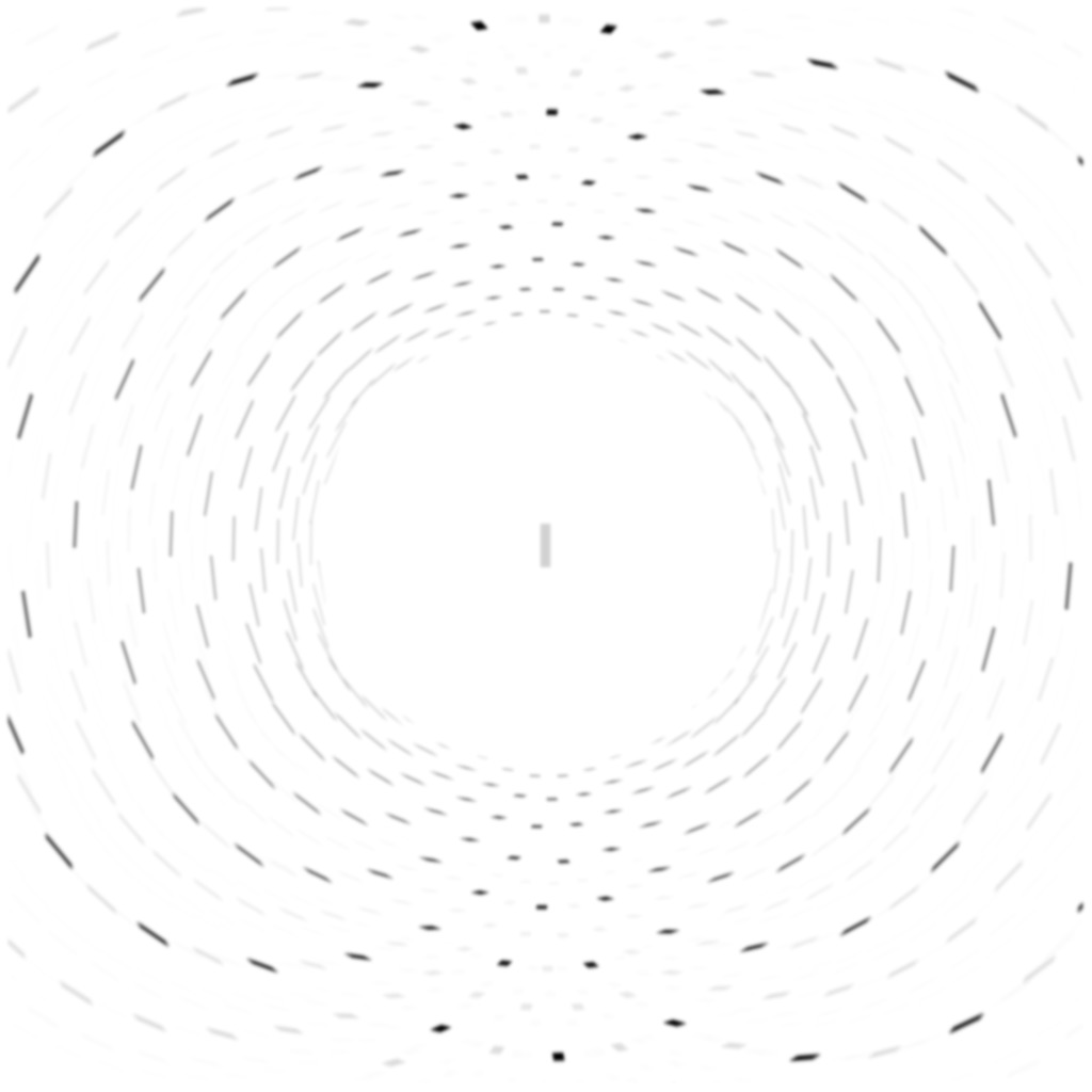 Laue transmission pattern for calcite