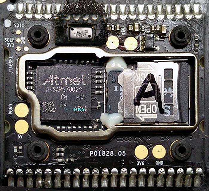 WM220 Flight Ctrl board v5 A top