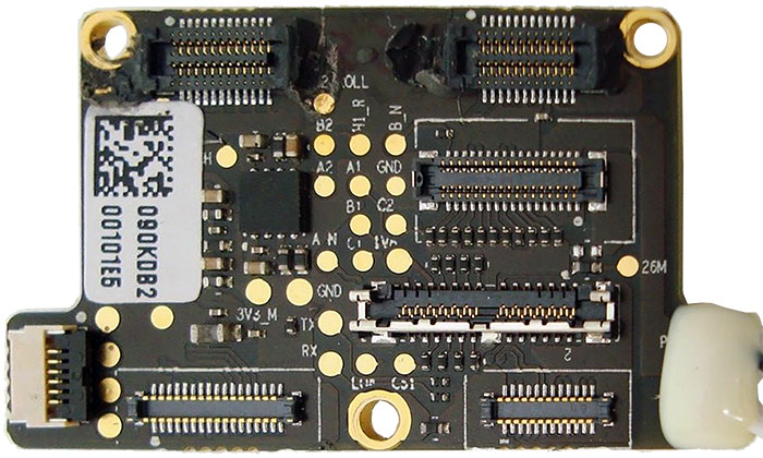 WM330 Gimbal Sensor Control board v11 B top