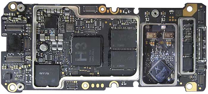 WM230 Main Core Processor board v3 A bottom