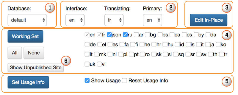 Locale Interface